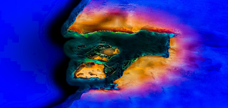 Illustration for article titled These Stunning Geometric Patterns Were Created From Google Earth Images